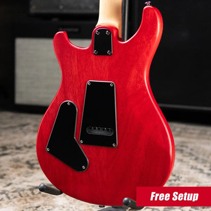 PRS SE CE 24 Electric Guitar - Vintage Cherry with Gig Bag