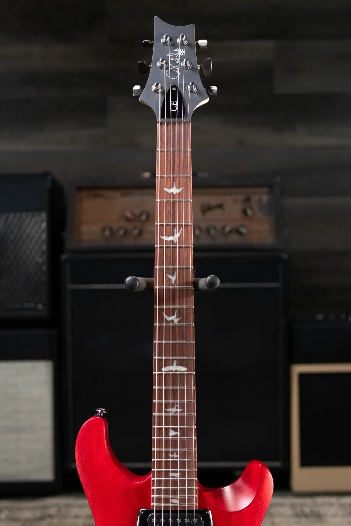 PRS SE CE 24 Electric Guitar - Vintage Cherry with Gig Bag
