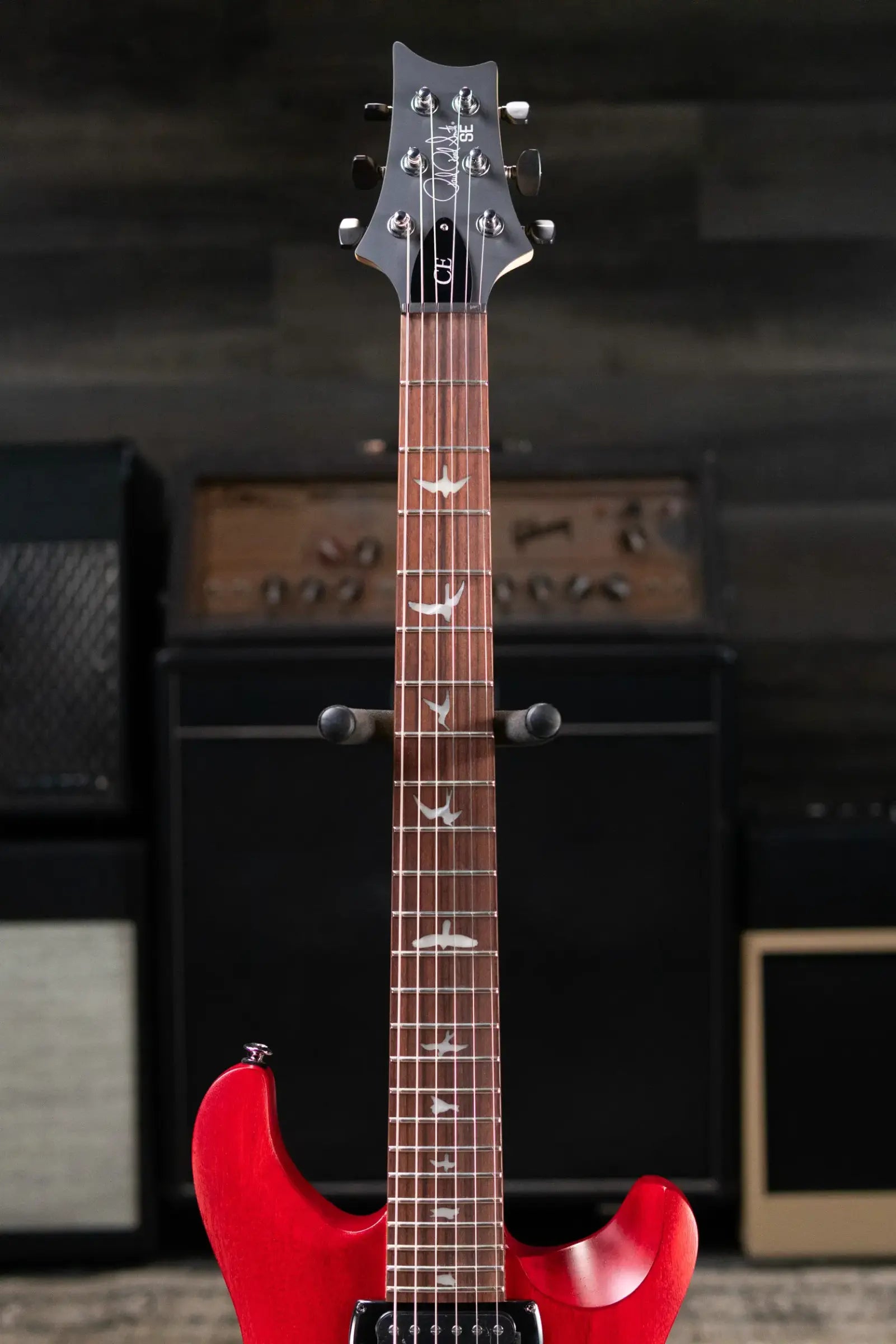 PRS SE CE 24 Electric Guitar - Vintage Cherry with Gig Bag