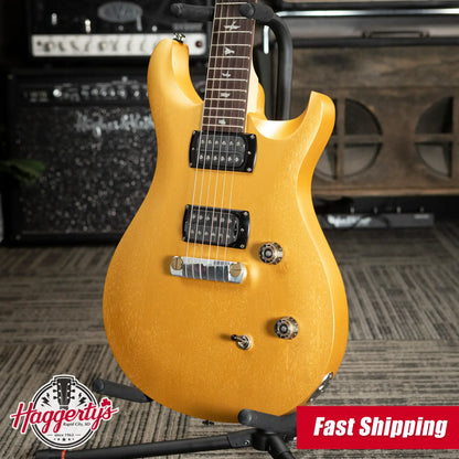 PRS SE CE 24 Solid Body Electric Guitar - Metallic Gold Stain with Gig Bag
