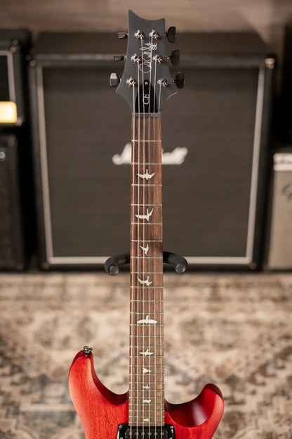 PRS SE CE 24 Solid Body Electric Guitar - Vintage Cherry with Gig Bag