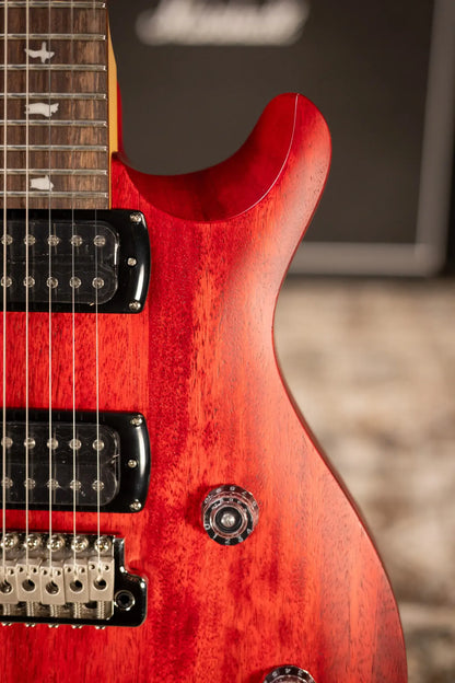 PRS SE CE 24 Solid Body Electric Guitar - Vintage Cherry with Gig Bag