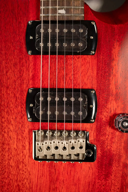 PRS SE CE 24 Solid Body Electric Guitar - Vintage Cherry with Gig Bag
