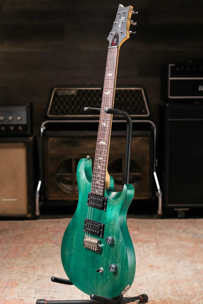 PRS SE CE 24 Standard Satin Electric Guitar - Turquoise with Gig Bag