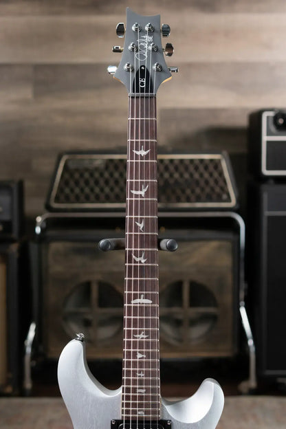 PRS SE CE 24 Standard Satin - Metallic Silver with Gig Bag