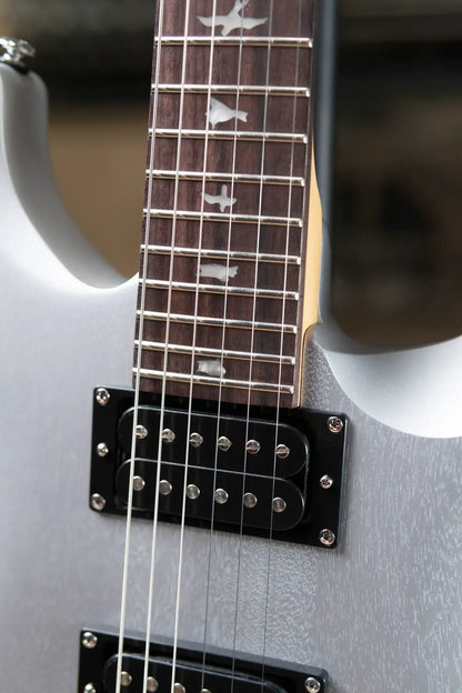 PRS SE CE 24 Standard Satin - Metallic Silver with Gig Bag