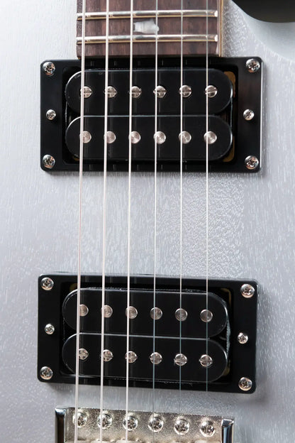 PRS SE CE 24 Standard Satin - Metallic Silver with Gig Bag