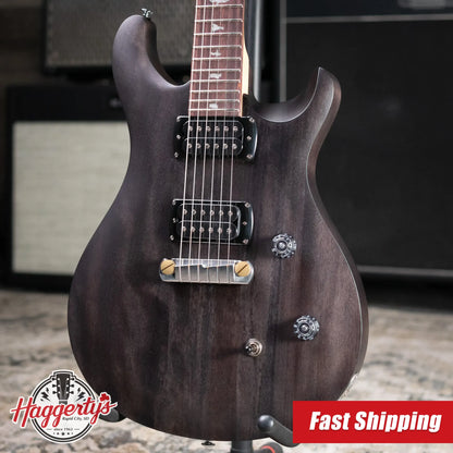PRS SE CE 24 Standard Satin Stoptail Electric Guitar - Charcoal with Gig Bag