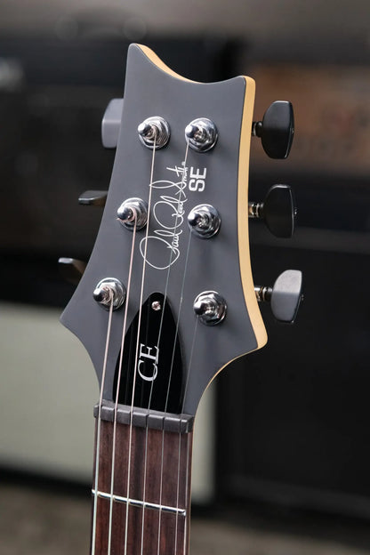 PRS SE CE 24 Standard Satin Stoptail Electric Guitar - Charcoal with Gig Bag