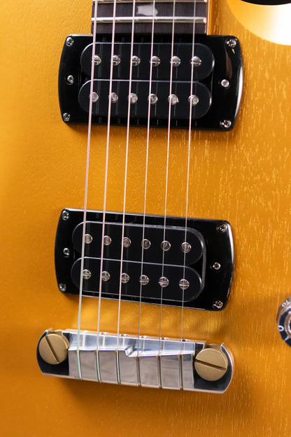 PRS SE CE 24 Standard Stoptail Electric Guitar - Metallic Gold Satin with Gig Bag
