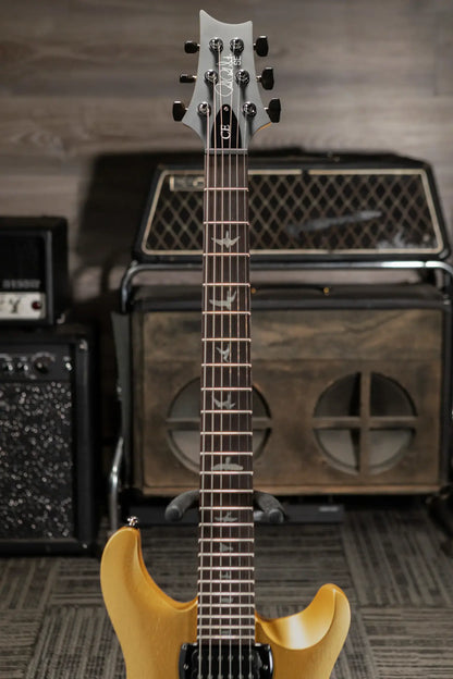 PRS SE CE 24 Standard Stoptail Electric Guitar - Metallic Gold Satin with Gig Bag