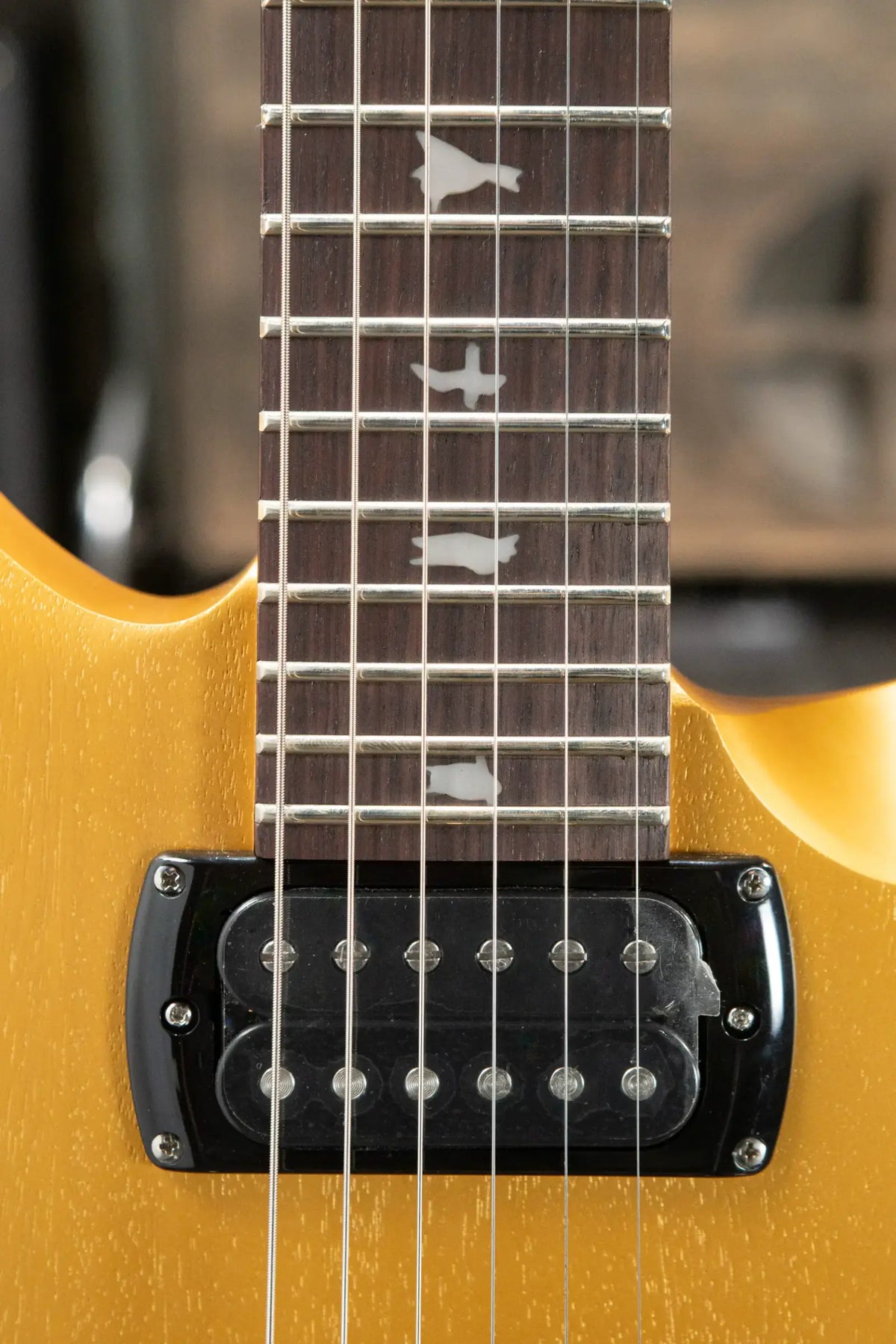 PRS SE CE 24 Standard Stoptail Electric Guitar - Metallic Gold Satin with Gig Bag