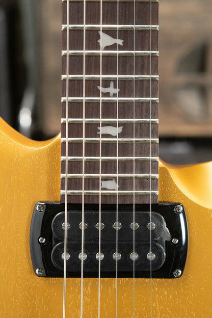 PRS SE CE 24 Standard Stoptail Electric Guitar - Metallic Gold Satin with Gig Bag