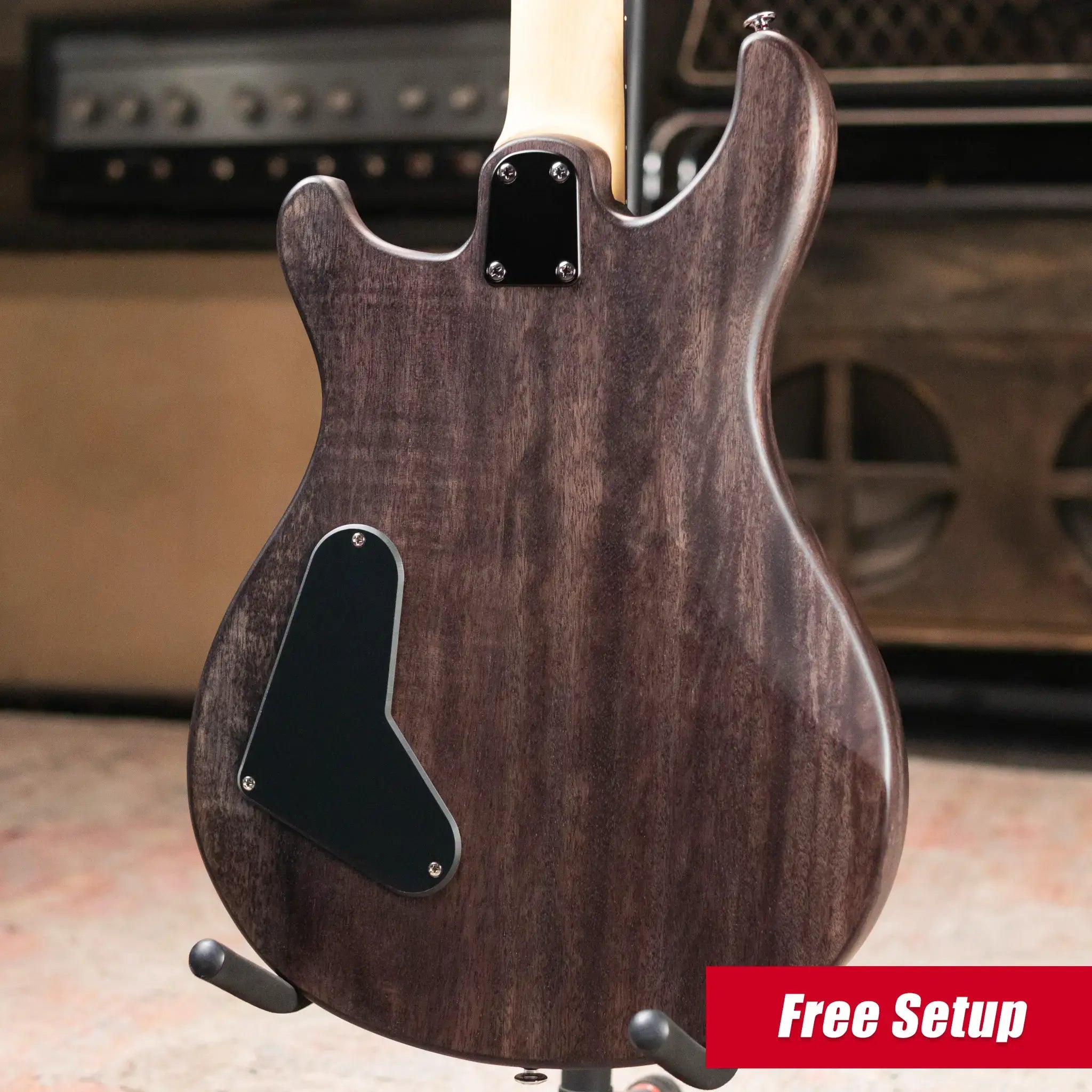 PRS SE CE 24 Standard Stoptail Satin Electric Guitar - Charcoal with Gig Bag