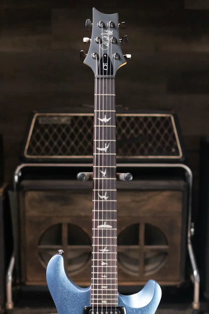 PRS SE CE 24 Standard Stoptail Satin Electric Guitar - Ice Blue Metallic with Gig Bag