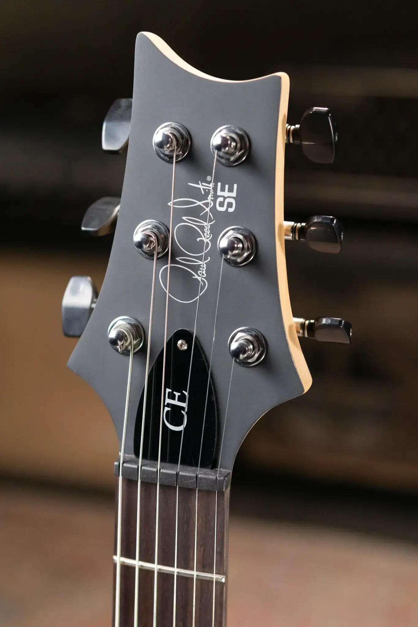 PRS SE CE 24 Standard Stoptail Satin Electric Guitar - Vintage Cherry with Gig Bag