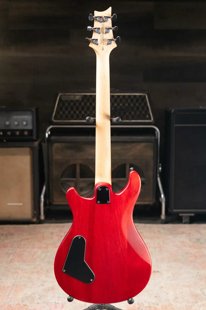 PRS SE CE 24 Standard Stoptail Satin Electric Guitar - Vintage Cherry with Gig Bag