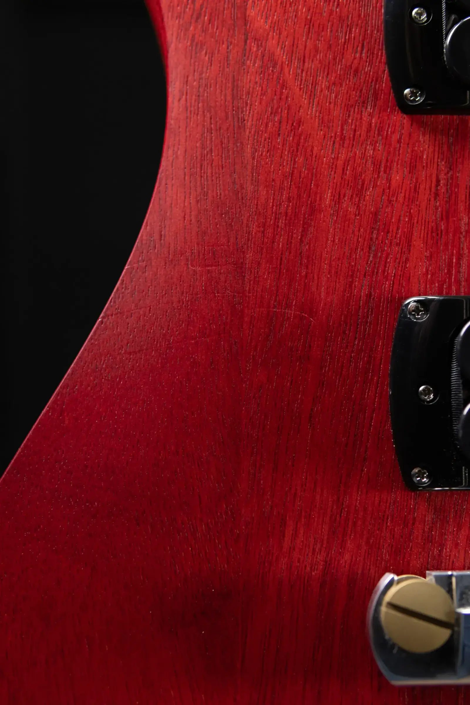 PRS SE CE 24 Standard Stoptail Satin Electric Guitar - Vintage Cherry with Gig Bag - Floor Model
