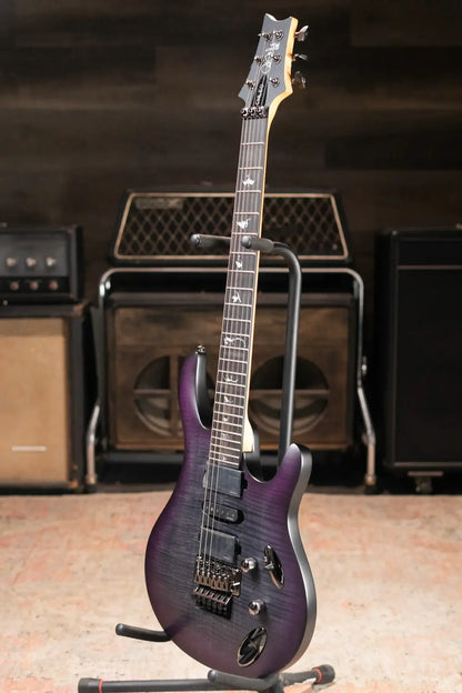 PRS SE Chleo Electric Guitar - Charcoal Purple Burst with Gig Bag