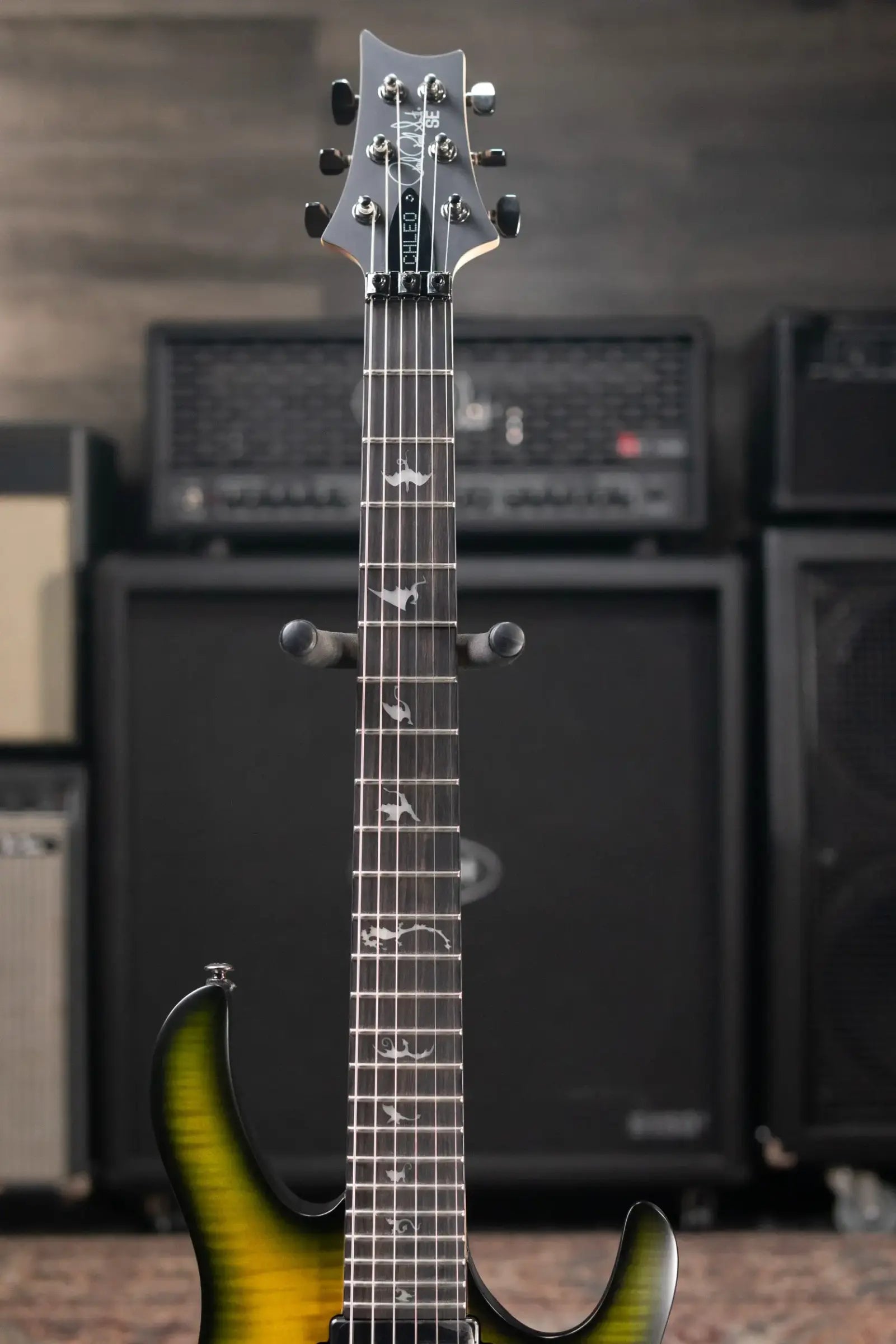 PRS SE Chleo Herman Li Signature Electric Guitar - Mantis Burst with Gig Bag