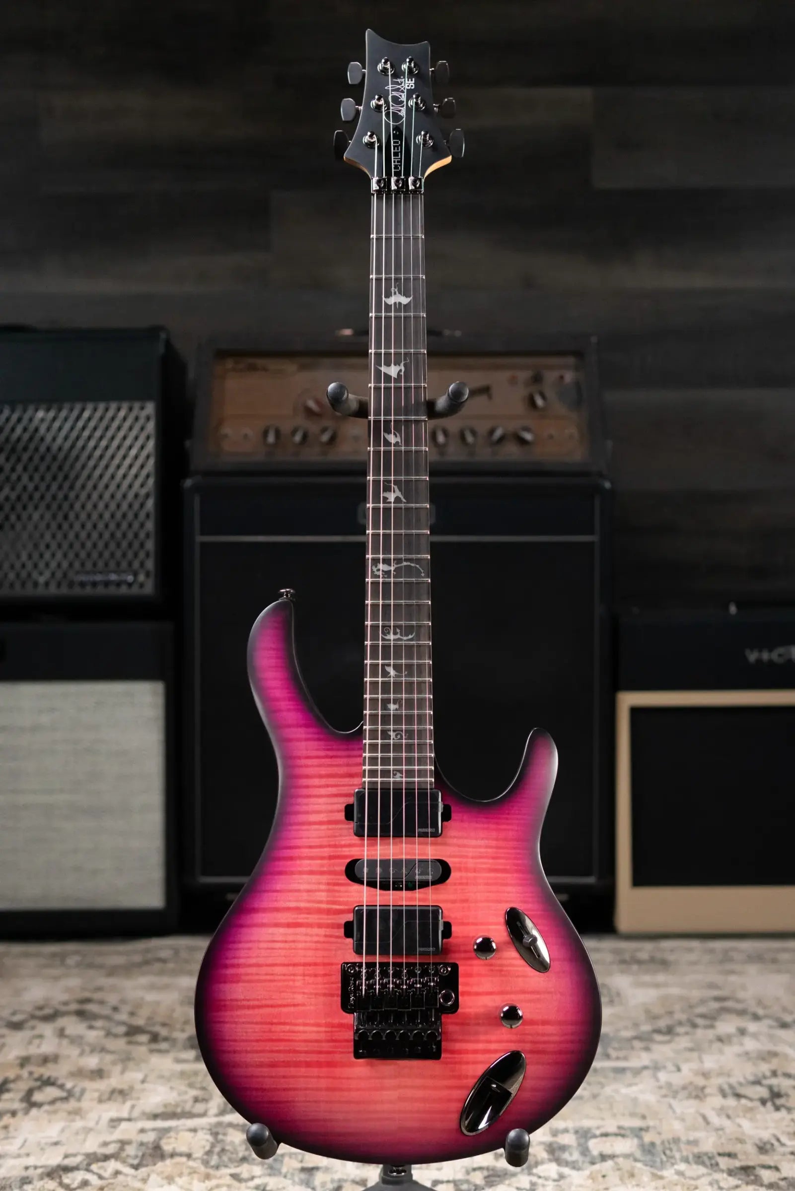 PRS SE Chleo Herman Li Signature Series Electric Guitar - Orchid Dusk