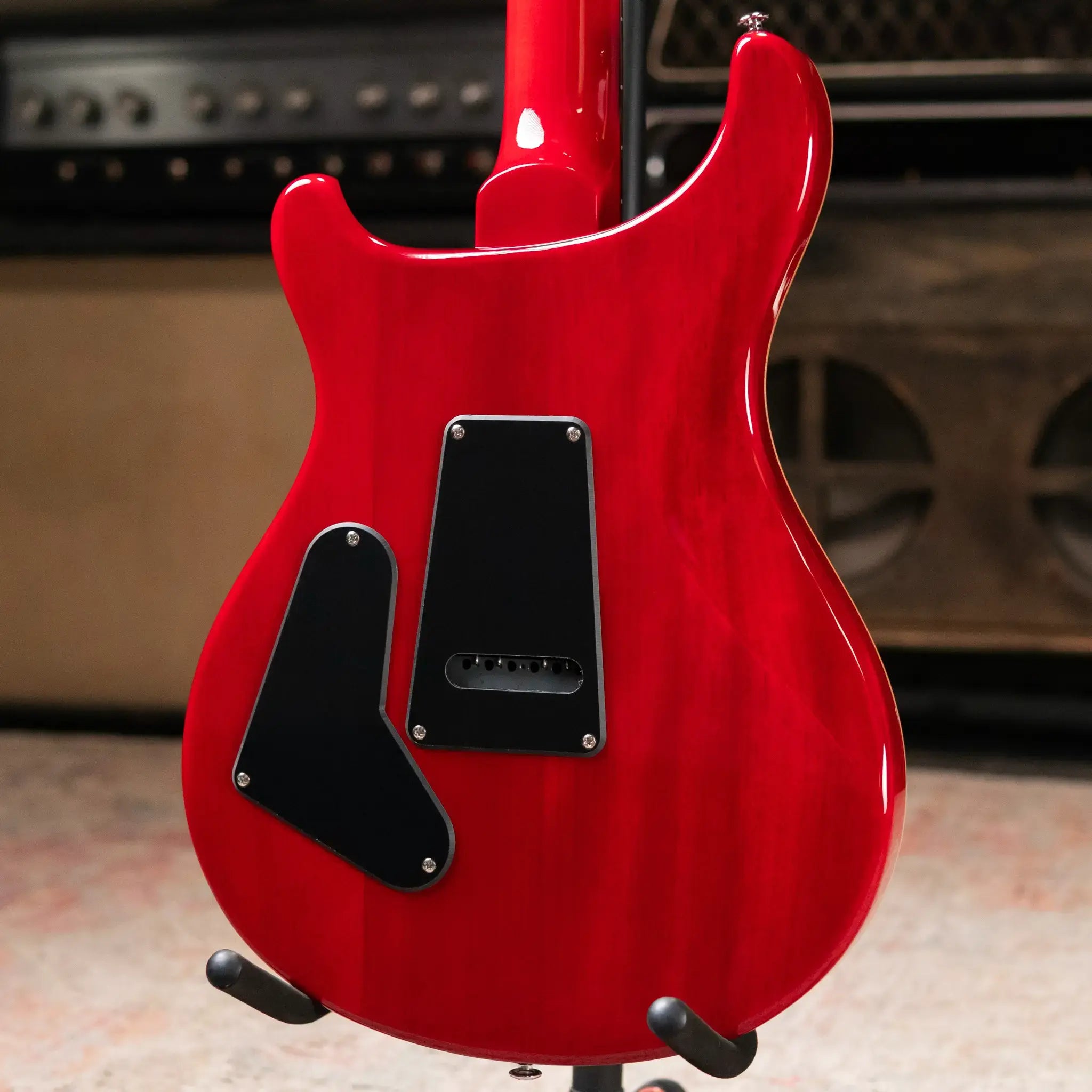 PRS SE Custom 24-08 Electric Guitar - Charcoal Cherry Burst with Gig Bag
