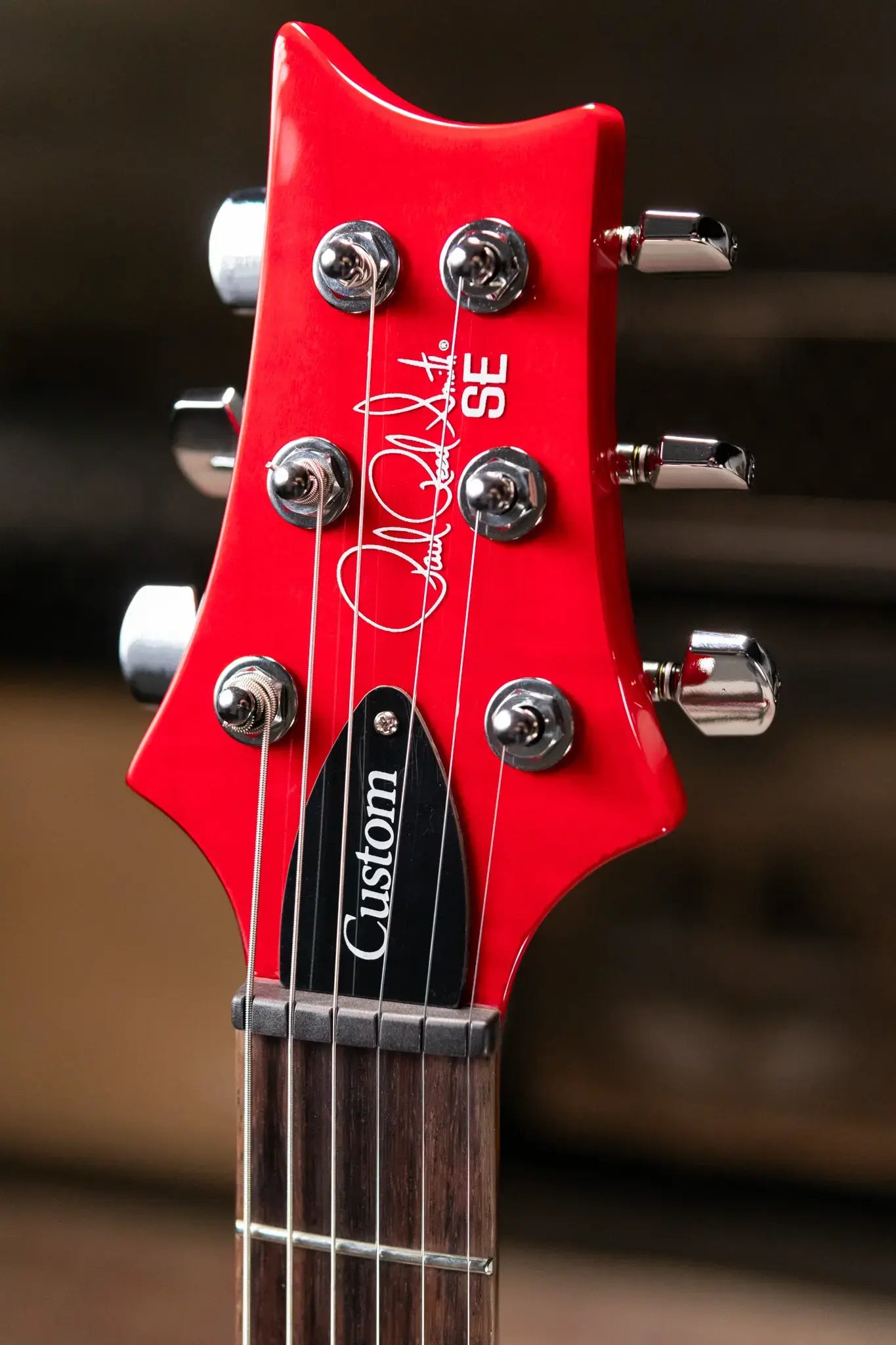 PRS SE Custom 24-08 Electric Guitar - Charcoal Cherry Burst with Gig Bag