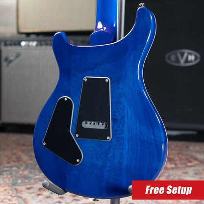 PRS SE Custom 24-08 Electric Guitar - Lake Blue with Gig Bag