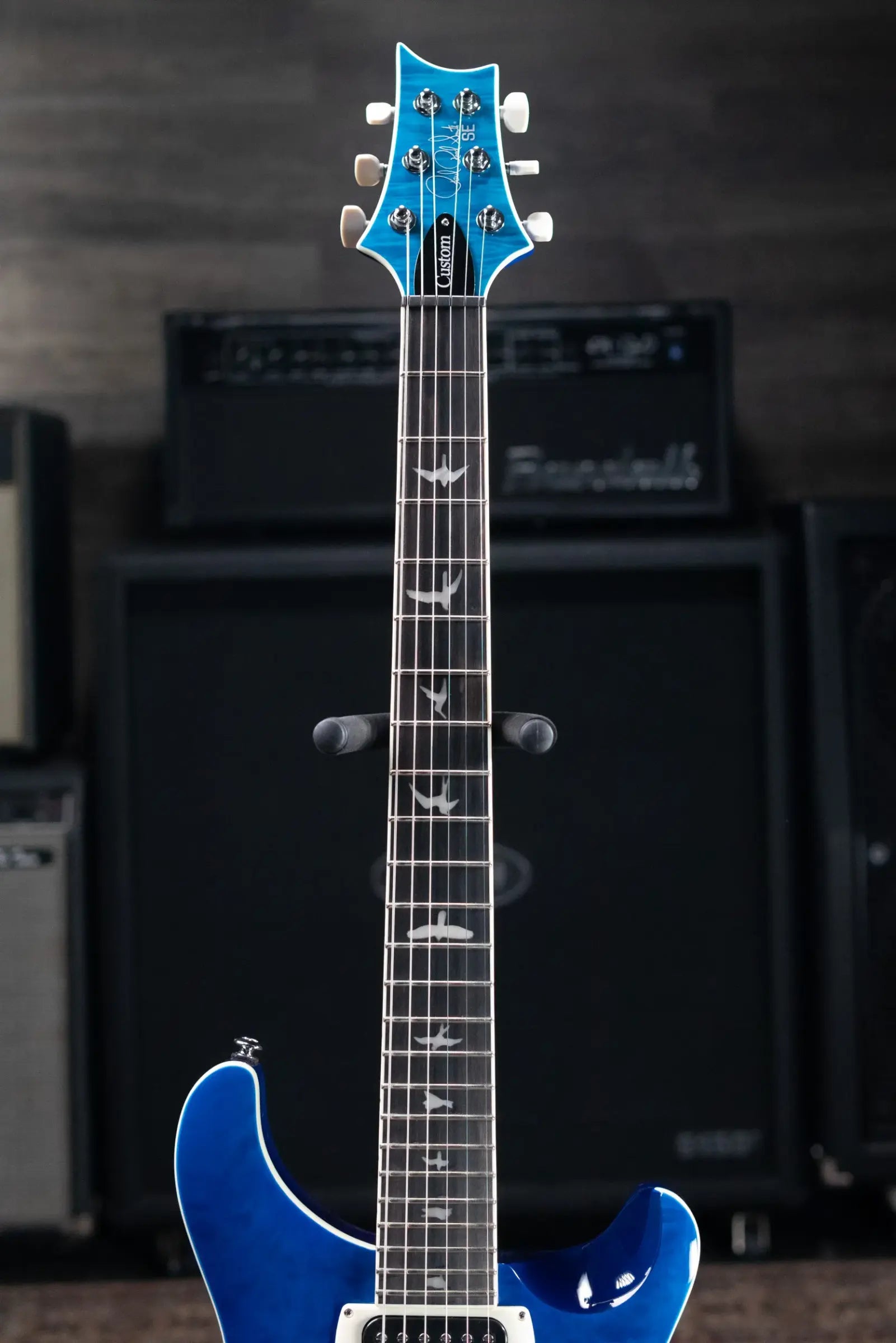 PRS SE Custom 24-08 Electric Guitar - Lake Blue with Gig Bag