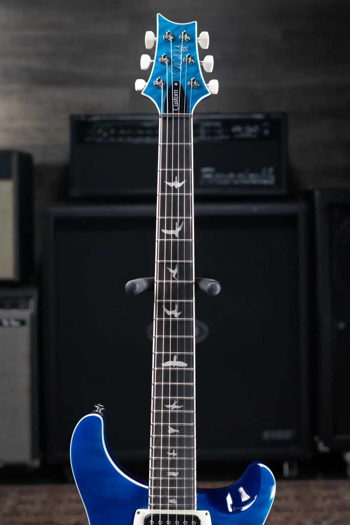PRS SE Custom 24-08 Electric Guitar - Lake Blue with Gig Bag