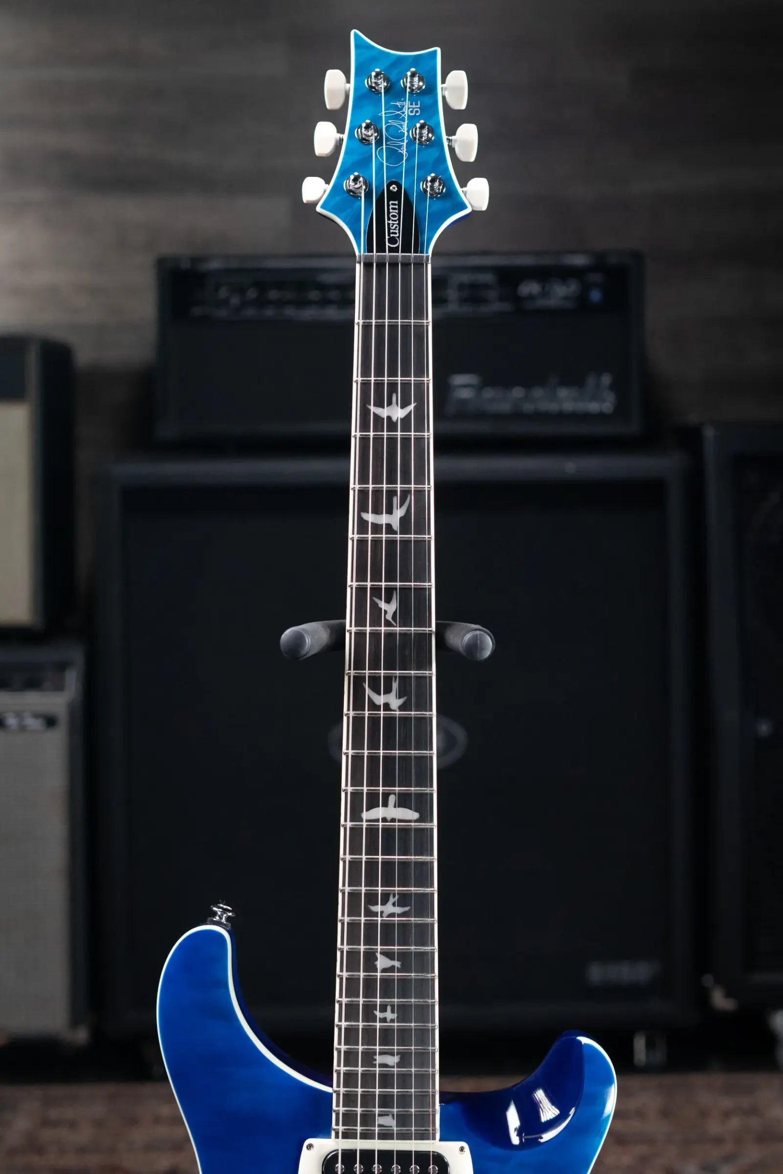 PRS SE Custom 24-08 Electric Guitar - Lake Blue with Gig Bag
