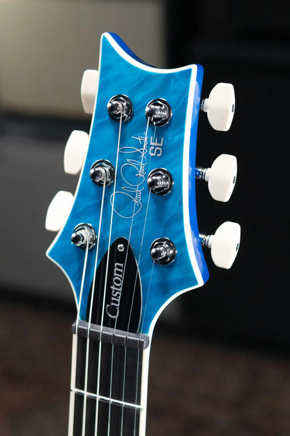 PRS SE Custom 24-08 Electric Guitar - Lake Blue with Gig Bag