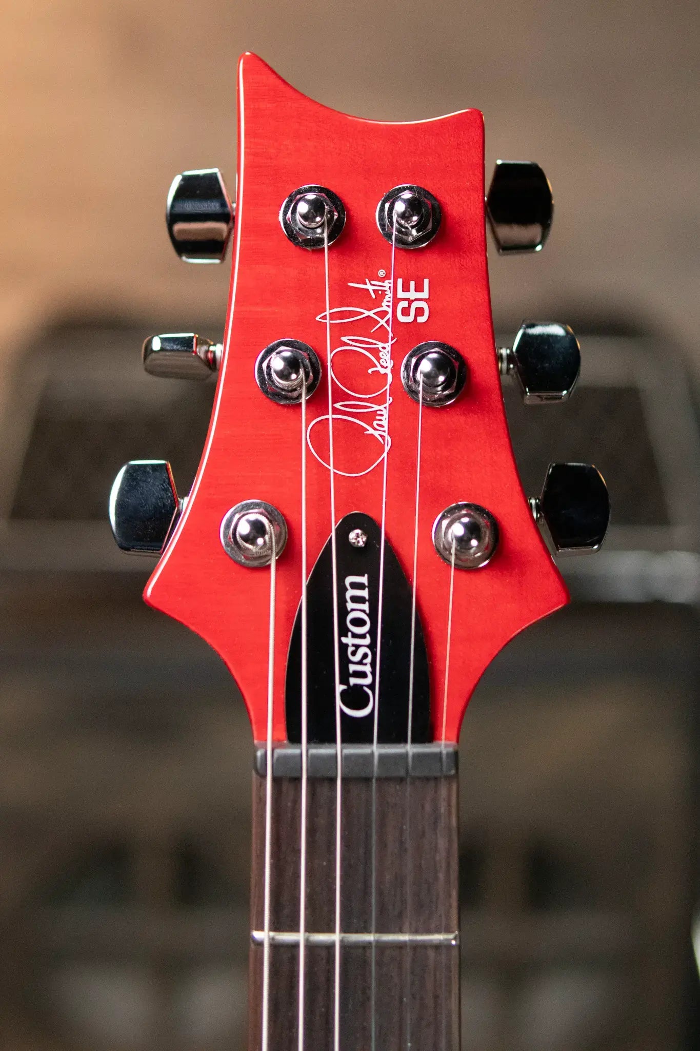 PRS SE Custom 24 - Charcoal Cherry Burst with Gig Bag