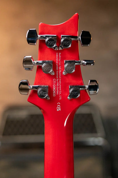 PRS SE Custom 24 - Charcoal Cherry Burst with Gig Bag