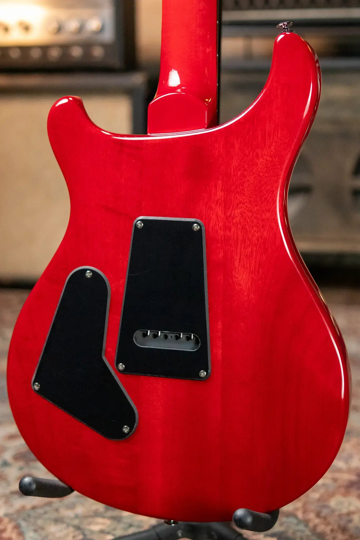 PRS SE Custom 24 - Charcoal Cherry Burst with Gig Bag