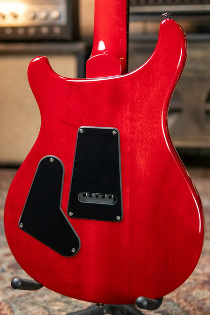 PRS SE Custom 24 - Charcoal Cherry Burst with Gig Bag