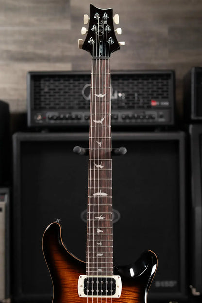 PRS SE Custom 24 Electric Guitar - Black Gold Sunburst with Gig Bag
