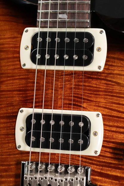PRS SE Custom 24 Electric Guitar - Black Gold Sunburst with Gig Bag