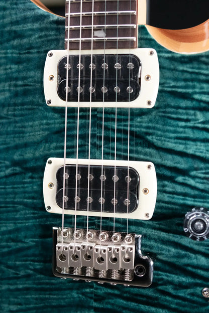 PRS SE Custom 24 Electric Guitar - Slate Blue with Gig Bag