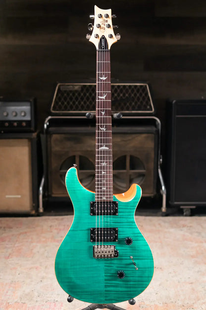 PRS SE Custom 24 Electric Guitar - Turquoise with Gig Bag