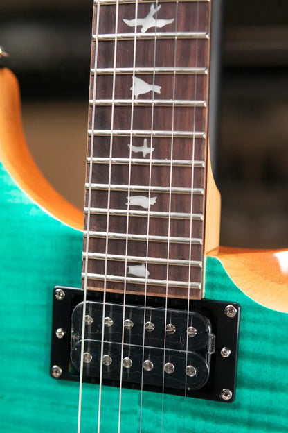 PRS SE Custom 24 Electric Guitar - Turquoise with Gig Bag