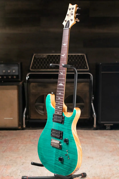 PRS SE Custom 24 Electric Guitar - Turquoise with Gig Bag