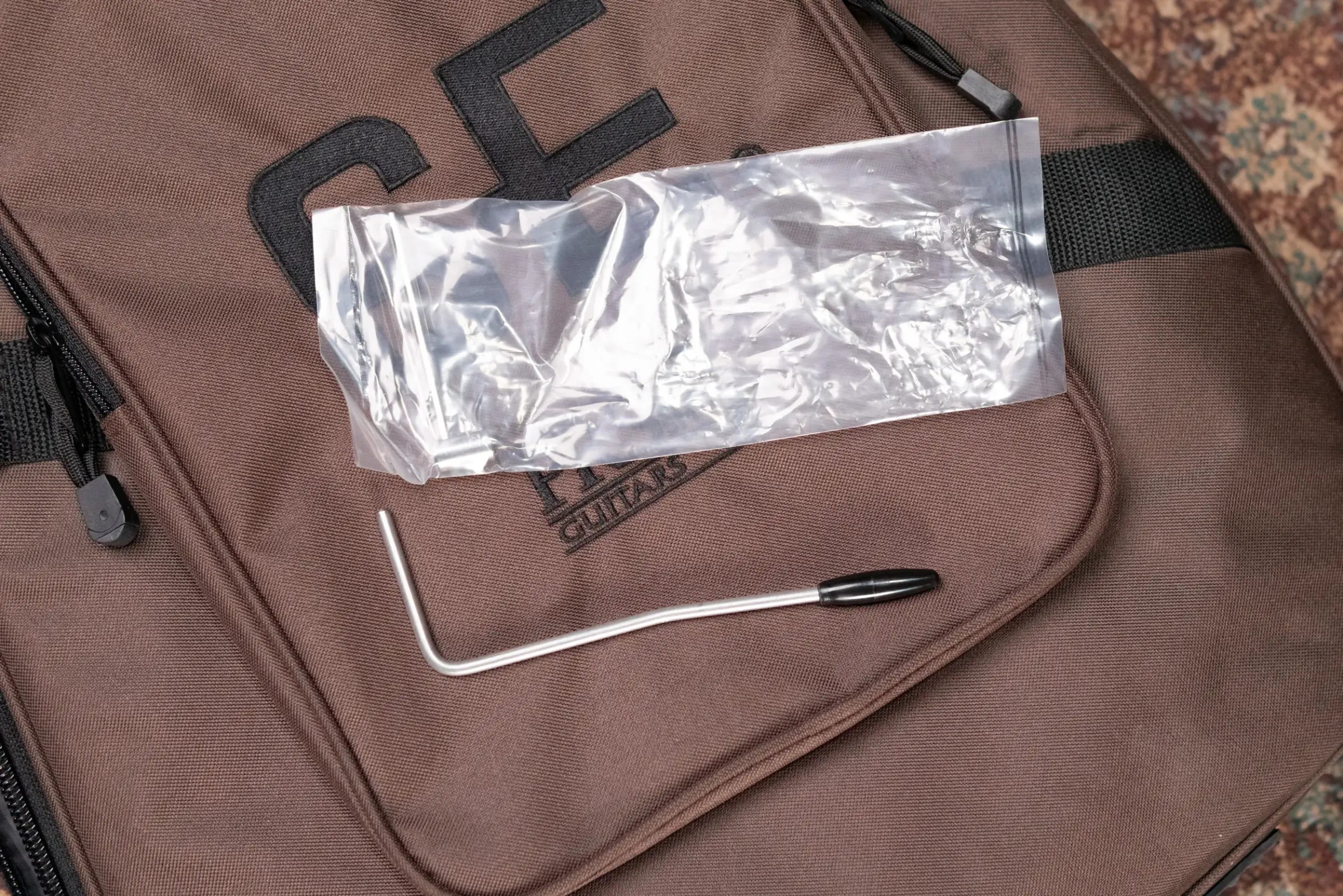 PRS SE Custom 24 Semi-Hollow Piezo Electric Guitar - Charcoal Burst with Gig Bag