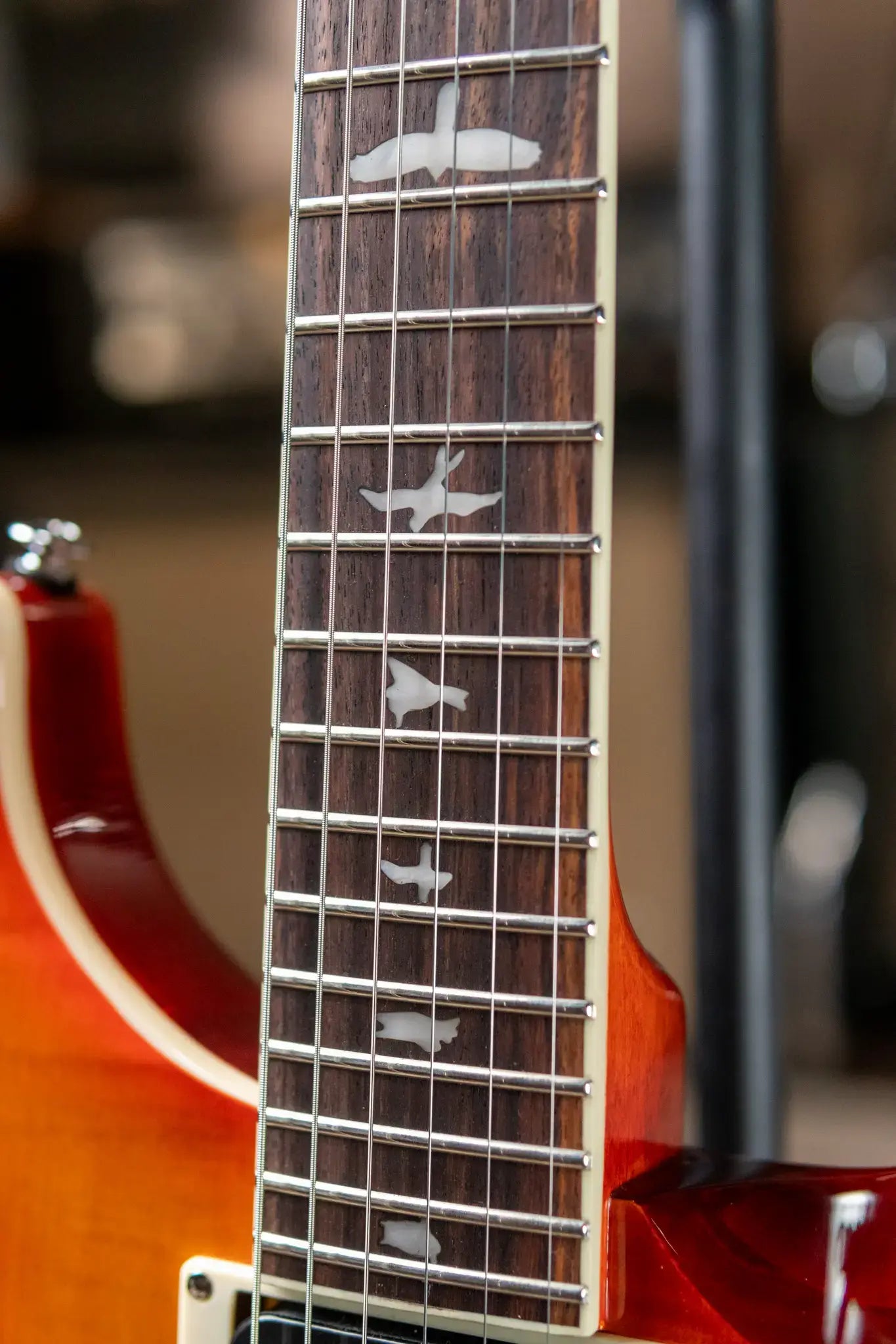 PRS SE Custom 24 Semi-Hollow Piezo - Vintage Sunburst with Gig Bag