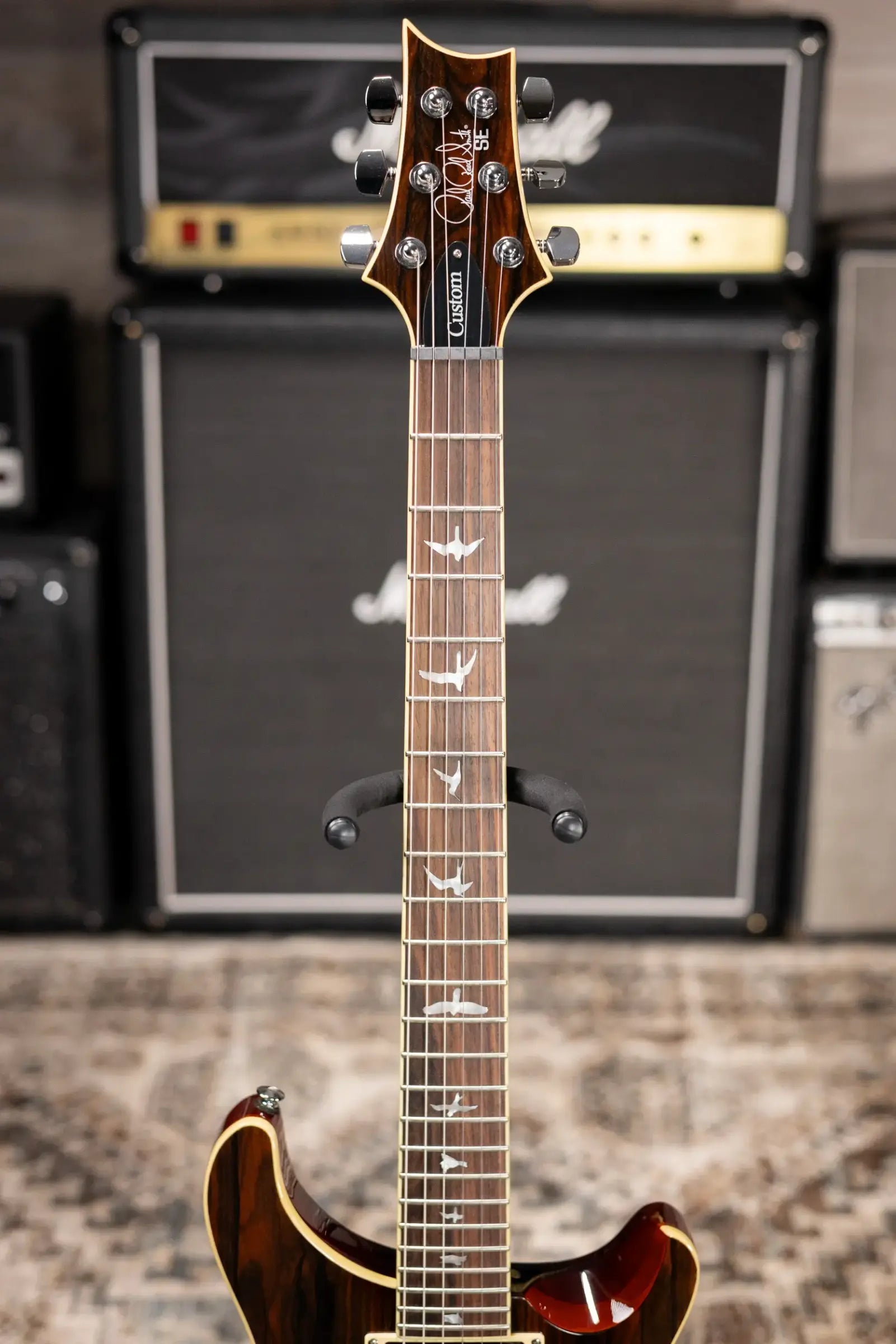 PRS SE Custom 24 Ziricote Electric Guitar - Natural with Gig Bag - Used