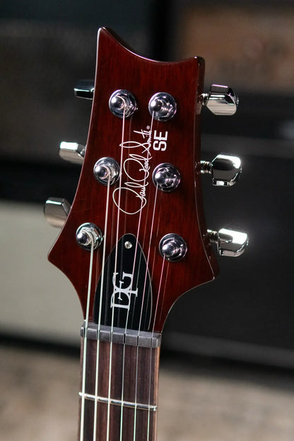 PRS SE DGT David Grissom Electric Guitar - McCarty Tobacco Sunburst with Gig Bag