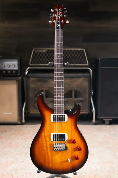 PRS SE David Grissom Standard Electric Guitar - McCarty Tobacco Sunburst with Gig Bag
