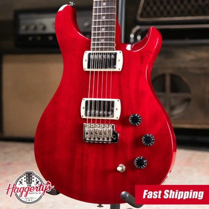 PRS SE David Grissom Standard Electric Guitar - Vintage Cherry with Gig Bag