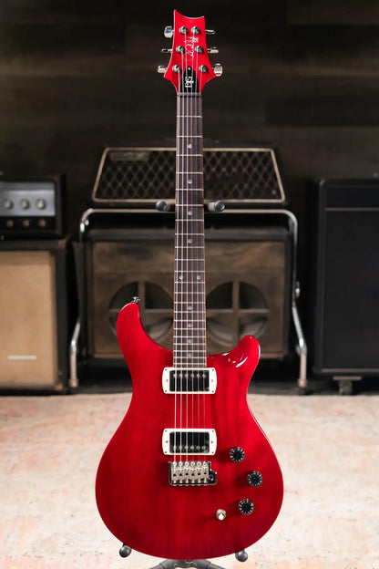 PRS SE David Grissom Standard Electric Guitar - Vintage Cherry with Gig Bag