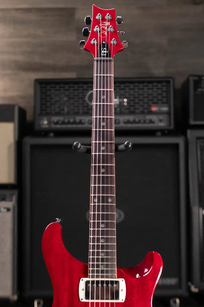 PRS SE David Grissom Standard Electric Guitar - Vintage Cherry with Gig Bag